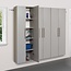 Prepac HangUps 24 inch Large Storage Cabinet, Light Gray