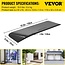 VEVOR Rubber Threshold Ramp, 1.5" Rise Threshold Ramp Doorway, Recycled Rubber Power Threshold Ramp Rated 2200Lbs Load Capacity, Non-Slip Surface Rubber Solid Threshold Ramp for Wheelchair and Scooter