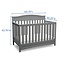 Delta Children Emery 4-in-1 Convertible Baby Crib - Greenguard Gold Certified, Grey