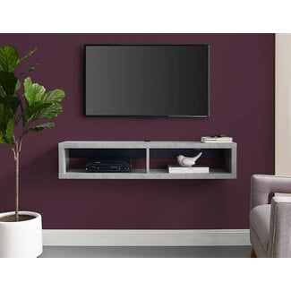Martin Furniture Floating TV Console, 48",