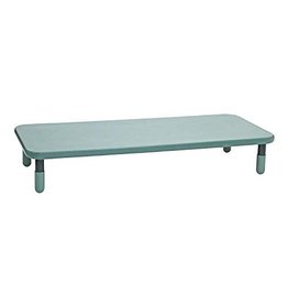 Angeles Baseline 72"x30" Rect. Table, Homeschool/Playroom Toddler Furniture, Kids Activity Table for Daycare/Classroom Learning, 12" Legs, Teal Grn.