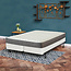 Spring Solution 4" Split Wood Traditional Box Spring/Foundation for Mattress, King, White