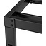 King Size Metal Bed Frame-Steel Slat Mattress Foundation, Heavy Duty Box Spring Replacement, 14 Inch Platform Bedframe, Black