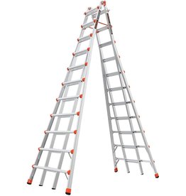 Little Giant Ladders, SkyScraper, M21, 11-21 Foot, Stepladder, Aluminum, Type 1A, 300 lbs Weight Rating, (10121)