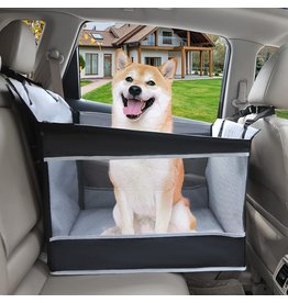 Adorepaw & Dog Car Seat for Large Dogs, Seat Extender for Car, Giving Your Pets a Comfortable Road Trip; Waterproof Materials Will Keeps Your Car Clean