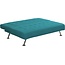 DHP Ariana Kids Sofa Futon, Converts from Futon to Bed for Kids, Teal