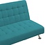 DHP Ariana Kids Sofa Futon, Converts from Futon to Bed for Kids, Teal