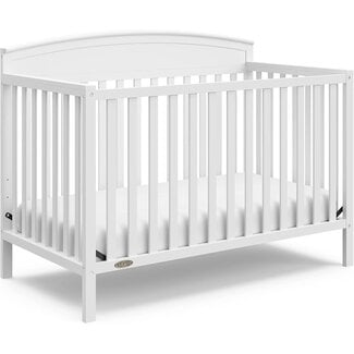 Graco Benton 5-in-1 Convertible Crib (White) ÃƒÆ’Ã‚Â¢ÃƒÂ¢Ã¢â‚¬Å¡Ã‚Â¬ÃƒÂ¢Ã¢â€šÂ¬Ã…â€œ GREENGUARD Gold Certified, Converts from Baby Crib to Toddler Bed, Daybed and Full-Size Bed, Fits Standard Full-Size Crib Mattress