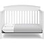 Graco Benton 5-in-1 Convertible Crib (White) Ã¢â‚¬â€œ GREENGUARD Gold Certified, Converts from Baby Crib to Toddler Bed, Daybed and Full-Size Bed, Fits Standard Full-Size Crib Mattress
