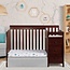 Dream On Me Jayden 4-in-1 Mini Convertible Crib And Changer in Espresso, Greenguard Gold Certified, Non-Toxic Finish, New Zealand Pinewood, 1" Mattress Pad