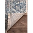 nuLOOM Harriet Vintage Medallion Fringe Area Rug, 8' 10" x 12', Light Blue