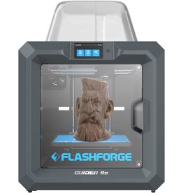 FLASHFORGE Guider IIS 3D Printer Auto Leveling with High Temperature Nozzle Large 3D Printer Built-in HD Camera, 280*250*300mm Printing Size for Industrial Use