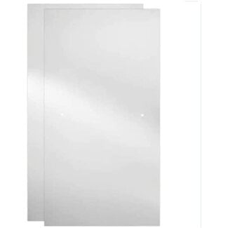 60 in. Sliding Tub Door Glass Panel in Clear
