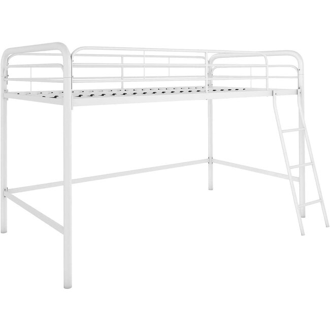 White junior loft clearance bed