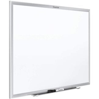 Quartet Magnetic Whiteboard, 8' x 4' White Board, Nano-Clean, Silver Aluminum Frame (SM538)