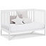 Delta Children Tribeca 4-in-1 Baby Convertible Crib, Bianca White