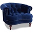 Jennifer Taylor La Rosa Tufted Accent Chair, Large, Estate Blue