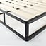ZINUS Metal Box Spring with Wood Slats /9 Inch Mattress Foundation / Sturdy Steel Structure / Easy Assembly, Full