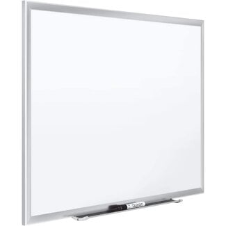 Quartet Magnetic Porcelain Whiteboard, 5' x 3' White Board, Premium, Duramax, Silver Aluminum Frame (2545)