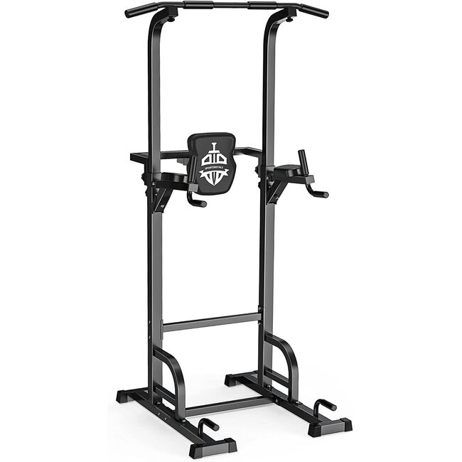 Sportsroyals Power Tower Dip Station Pull Up Bar for Home Gym