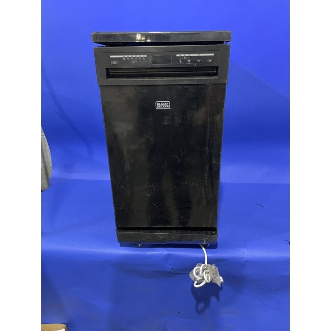  BLACK+DECKER Portable Dishwasher, 18 inches Wide, 8