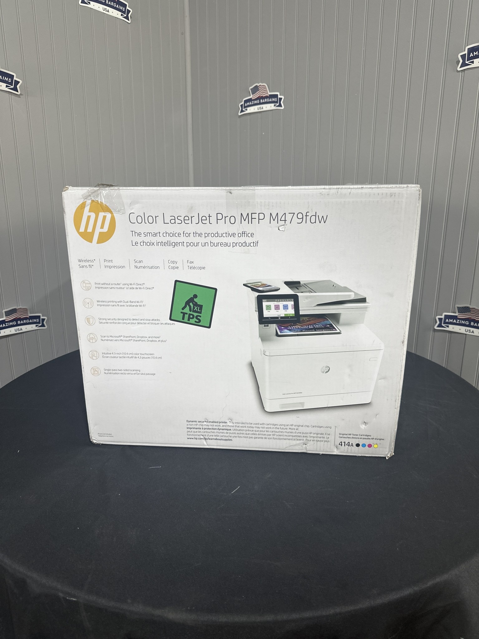 HP Color LaserJet Pro Multifunction M479fdw Wireless Laser Printer