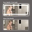 Amorho LED Bathroom Mirror 72"x 36" with Front and Backlight, Large Dimmable Wall Mirrors with Anti-Fog, Shatter-Proof, Memory, 3 Colors, Double LED Vanity Mirror