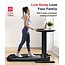 REDLIRO Under Desk Treadmill, 2 in 1 Motorized Portable Foldable Treadmill Compact Fold Up Walking Pad, Sturdy Folding Treadmill for Small Space with Remote Control, LED Display for Home & Office Use