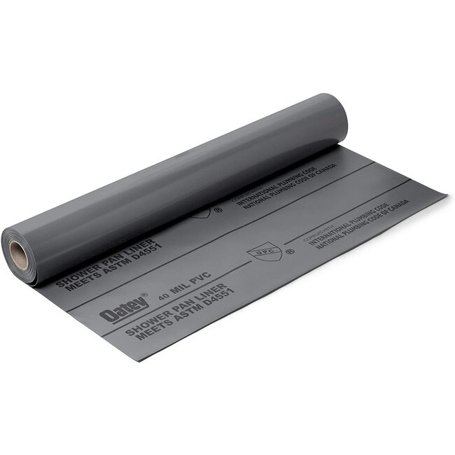 Oatey PVC Shower Pan Liner, 6' x 50'