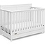 Graco Hadley 5-in-1 Convertible Crib with Drawer (White) ? GREENGUARD Gold Certified, Crib with Drawer Combo, Full-Size Nursery Storage Drawer, Converts to Toddler Bed, Daybed and Full-Size Bed