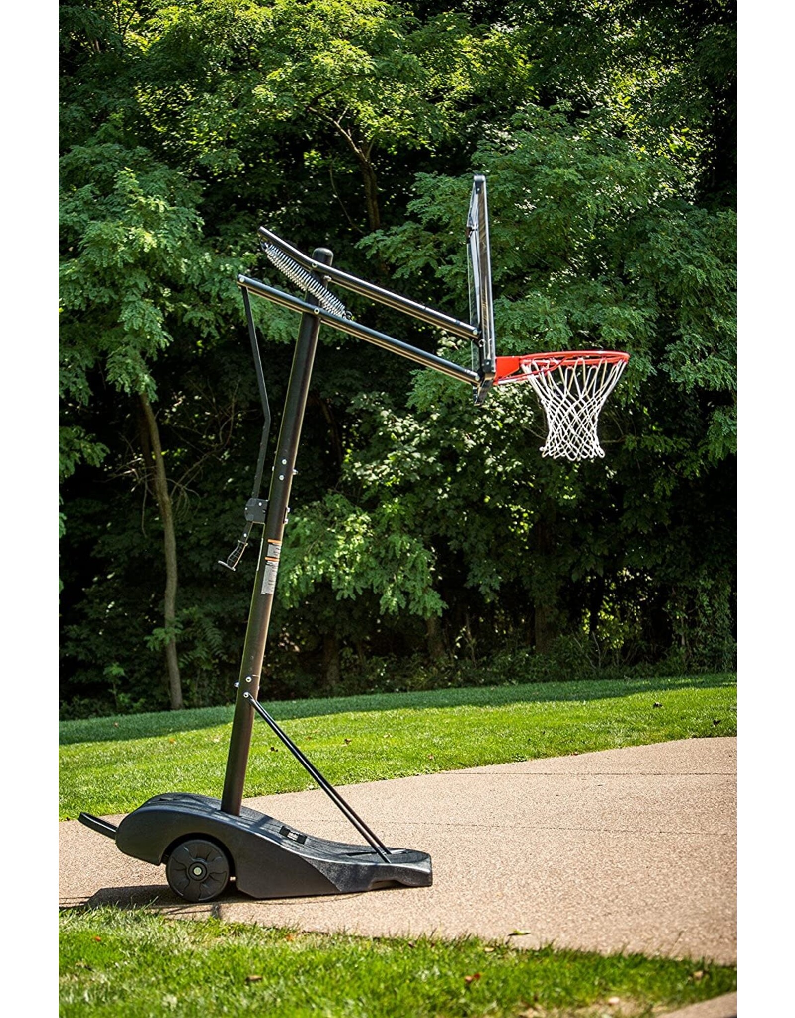 : Silverback NXT 50 Backboard Portable Height-Adjustable  Basketball Hoop Assembles in 90 Minutes : Sports & Outdoors