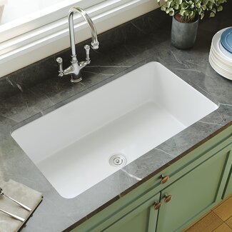 Undermount Kitchen Sink With Sink Grid