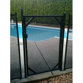 WaterWarden Pool Gate, Pool Fence Gate , Self-Closing and Removable Pool Door,,Outdoor Child Safety In-Ground Pool Fencing, Easy DIY Installation