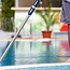 Aquatix Pro Swimming Pool Pole, 16 Foot, Luxury Commercial Thickness, Strong Holding Power, 2 Section 8-16ft Aluminum Telescopic Pole, Best for Skimmer Net, Vacuum Head and Brush, Strong Grip & Lock