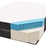 Modway 16 Cooling Gel-Infused Ventilated Memory Foam Full Mattress, White