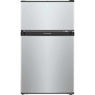 RCA - 2-Door - Compact Refrigerator/Freezer - Reversible Doors