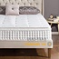 ZINUS 12 Inch Euro Top Pocket Spring Hybrid Mattress / Pressure Relief / Pocket Innersprings for Motion Isolation / Bed-in-a-Box, King White