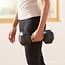 Amazon Basics Rubber Encased Exercise & Fitness Hex Dumbbell, Hand Weight for Strength Training, 20 Pounds, Black