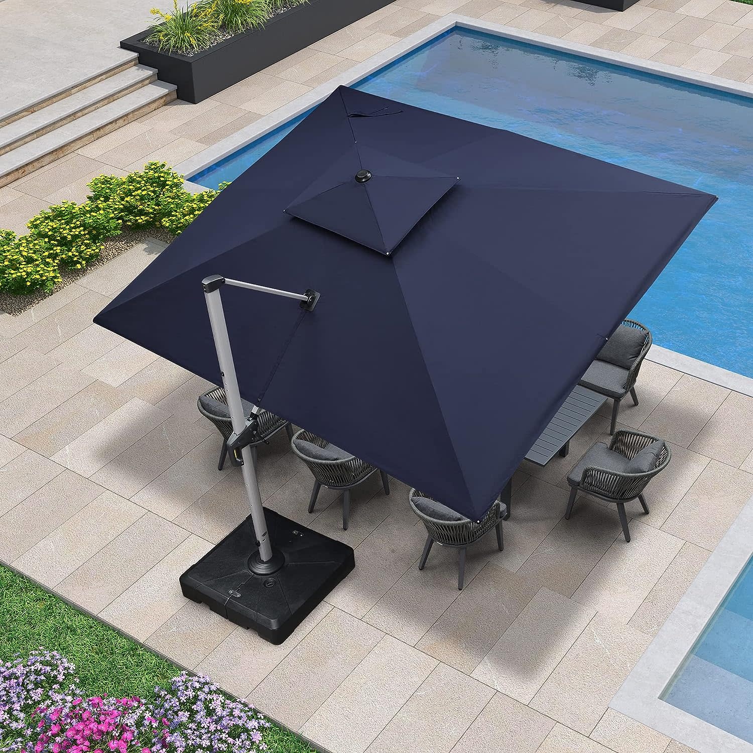 Purple leaf deals patio umbrella