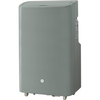 GE 8,500 BTU Heat & Cool Portable Air Conditioner for Medium Rooms up to 350 sq ft, Gray