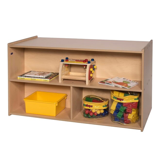 Angeles Value Line Double Sided Storage, ANG7228, Kids Classroom Cubbies and Toy Organizer, Toddler Book Shelves for Homeschool, Preschool or Daycare