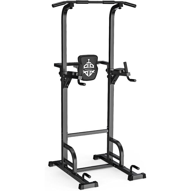 Sportsroyals Power Tower Dip Station Pull Up Bar for Home Gym