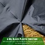 Farm Plastic Supply - Black Plastic Sheeting - 6 mil - (24' x 100') - Black Plastic Tarp, Polyethylene Vapor Barrier Plastic Sheeting, Black Painters Tarp, Roll of Heavy Duty Plastic