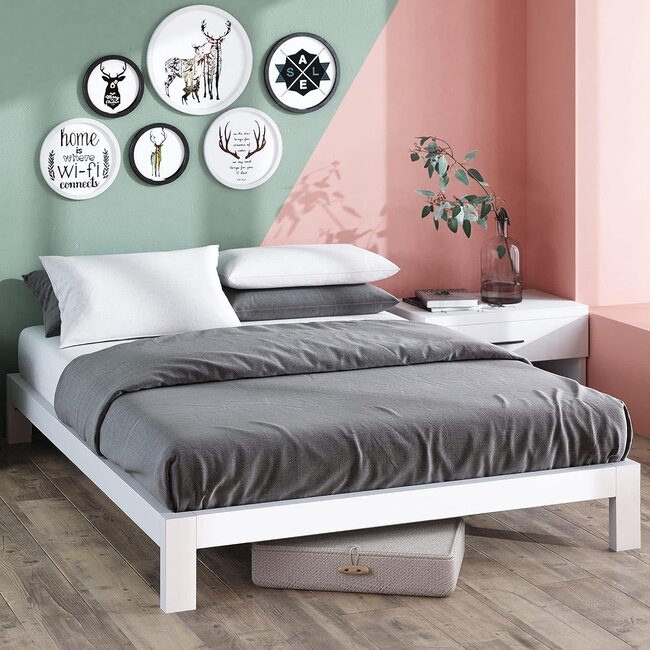 Zinus metal sale platform bed frame