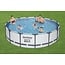 Bestway: Steel Pro MAX 15' X 42" Above Ground Pool Set - 3955 Gallon, Outdoor Family Pool, Corrosion & Puncture Resistant, Includes Filter, Pump, Ladder & Cover