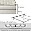 Greaton, 12-Inch Medium Plush Double Sided Pillowtop Innerspring Mattress & 8" Wood Box Spring Set with Frame, Twin