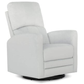 Evolur Habana, Swivel, Easy Assembly Glider Chair, Grey