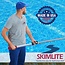 Skimlite Pool Pole, Telescopic 16 Ft, Snaplite Push Button Lock, Light Weight Easy Grip Adjustable Cleaning Pole, Threaded Adapter for Universal Use