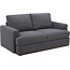 Amazon Brand - Rivet Modern Loveseat Sofa with Underseat Storage, 63.8"W, Graphite