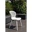 Amazonia | Ideal for Patio and Outdoors, White Beira 4-Piece Dining Chairs | Aluminum Legs and Resin Seat